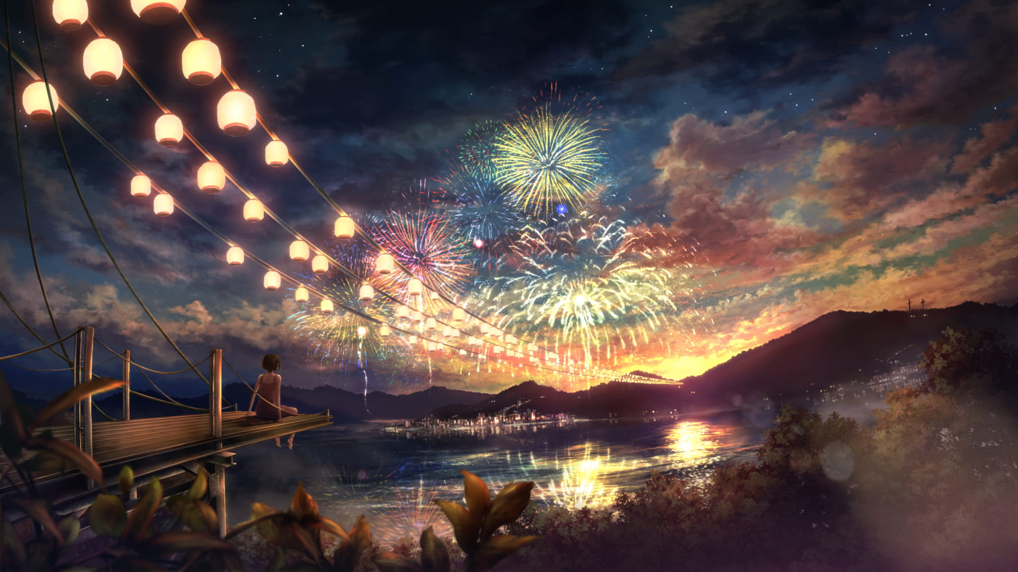 清新的风景,风景壁纸,夏季