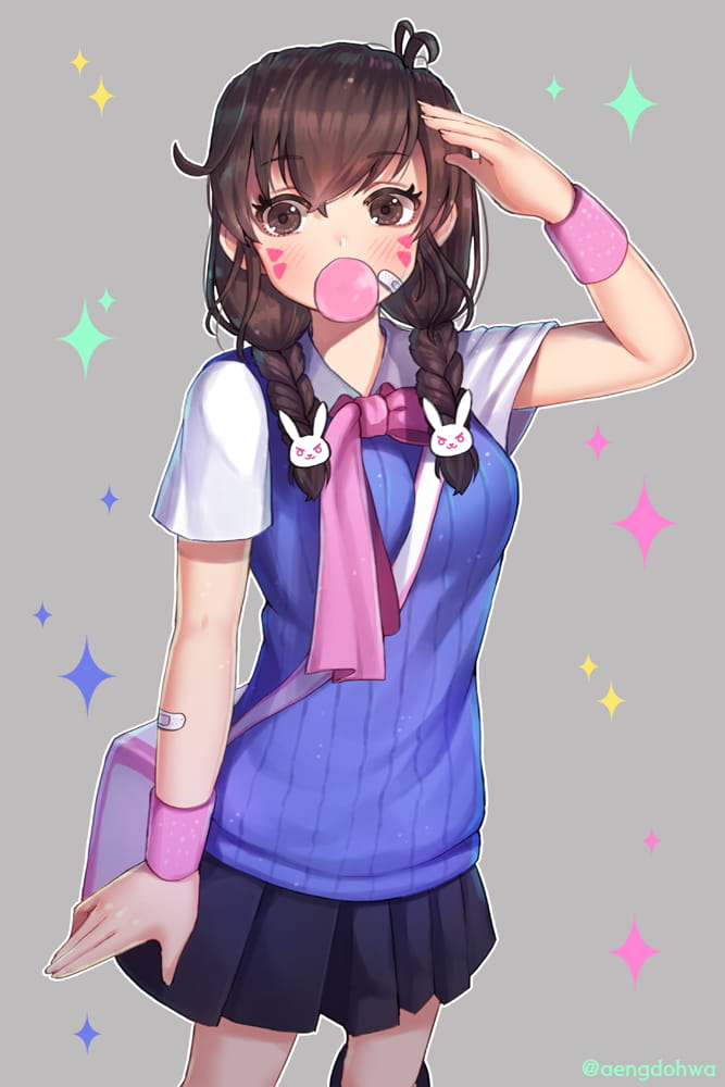 守望先鋒,D.VA，dva本子