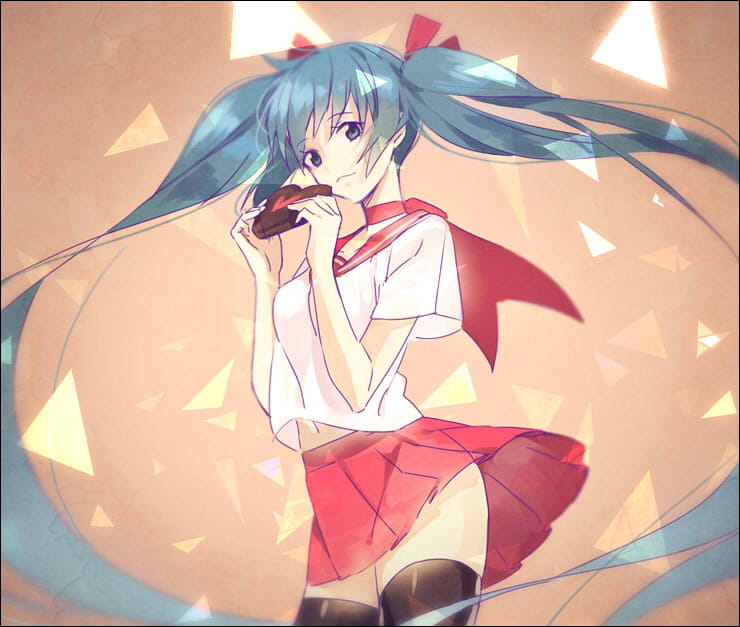 你的名字,saber,初音未来.p站