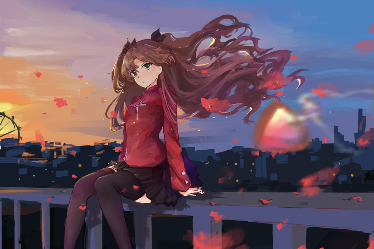 远坂凛,fate,