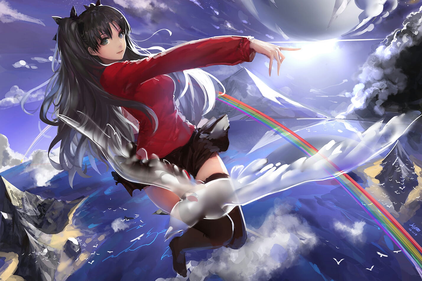 远坂凛,fate,