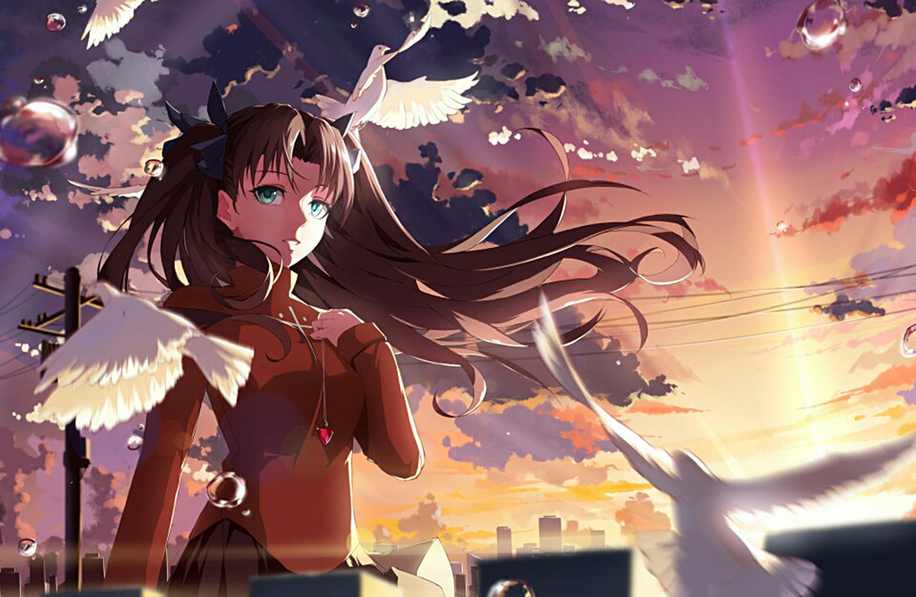 远坂凛,fate,