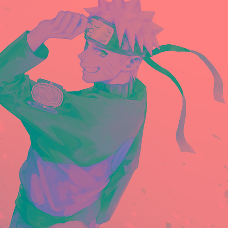 火影忍者，同人，插画