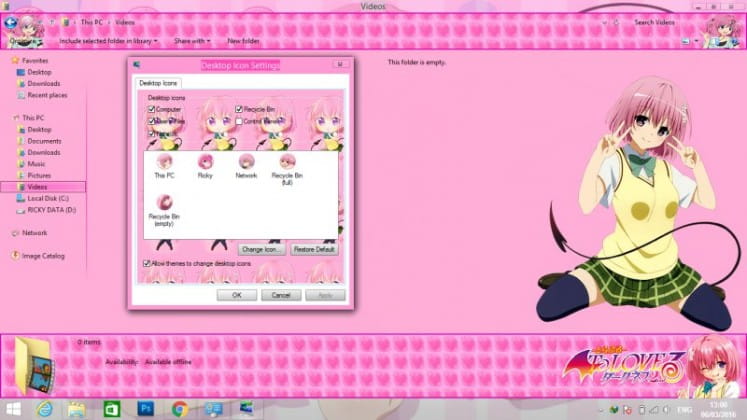 色气,小姨子梦梦,tolove,win10,win8主题,动漫电脑主题