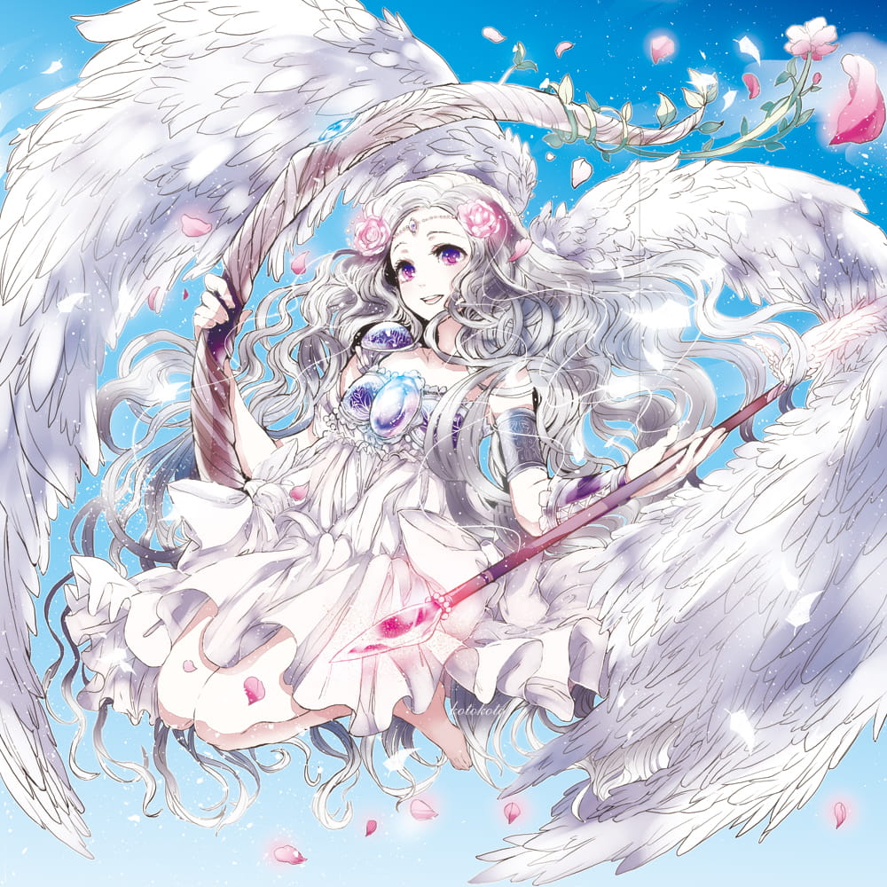 羽翼,天使,少女