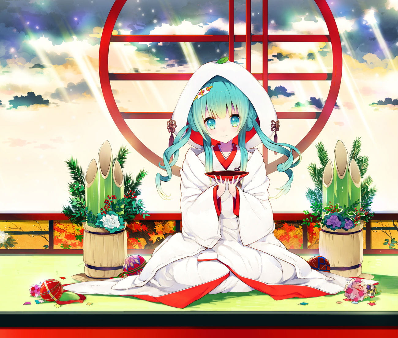 白无垢,花架,和服