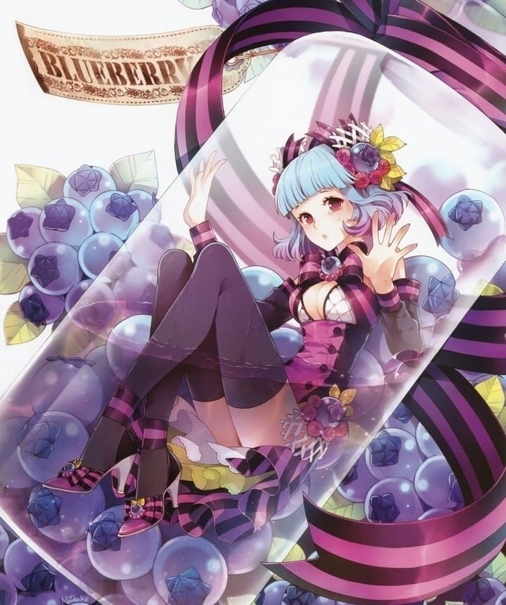 少女,水中少女,玻璃杯