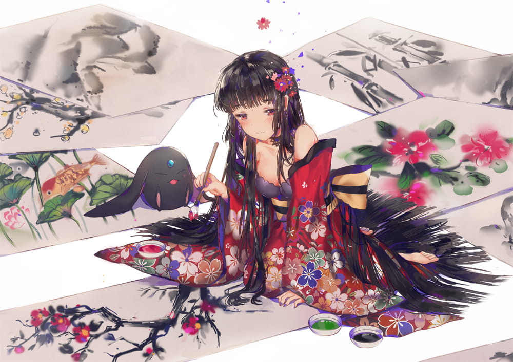 P站画师推荐,插画