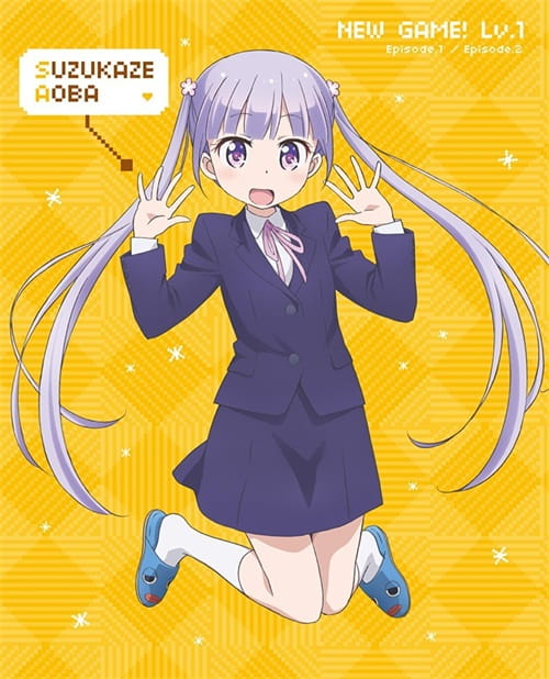 NEWGAME,BD,Vol.1,特典CD,凉风青叶,角色歌,动漫音乐