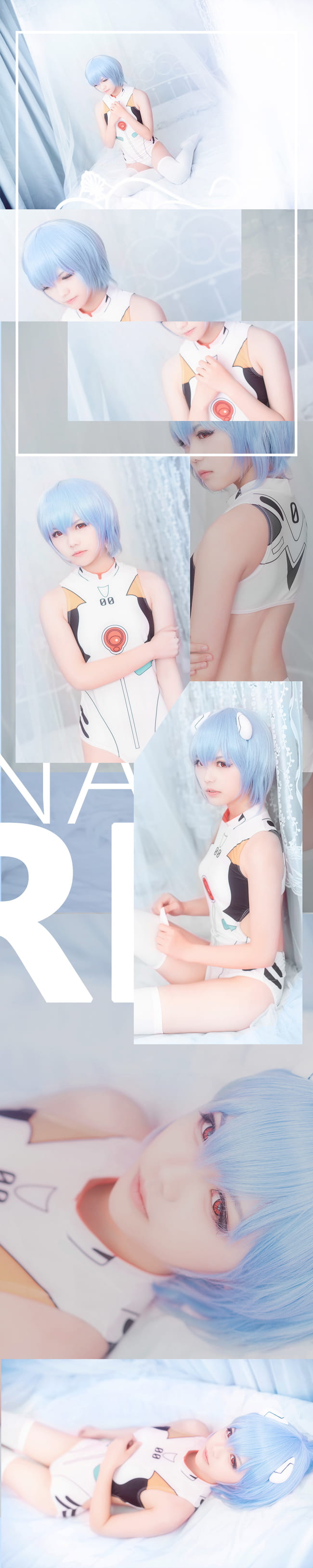 绫波丽,EVA,COS.水着