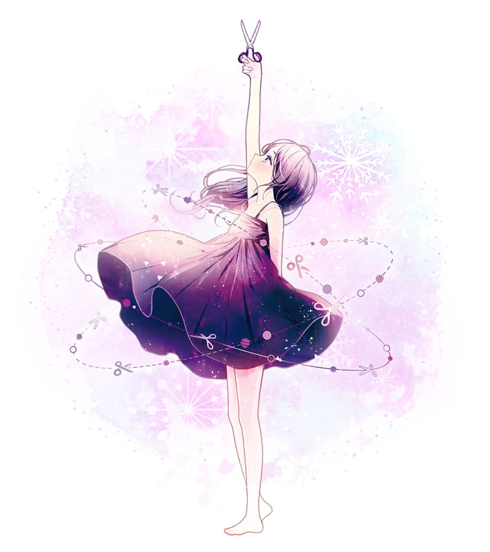 紫色,插画,P站