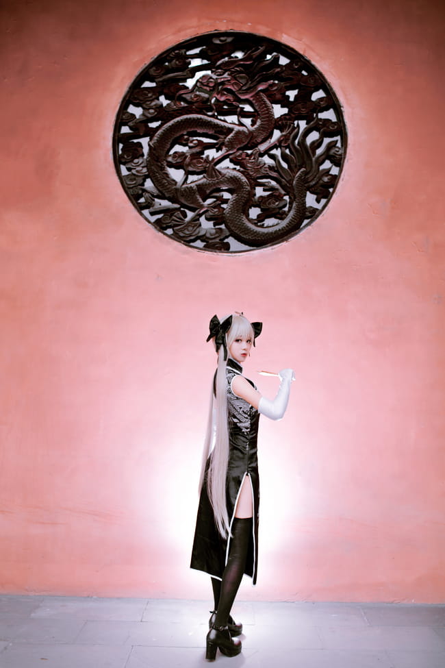 缘之空,春日野穹旗袍,COS