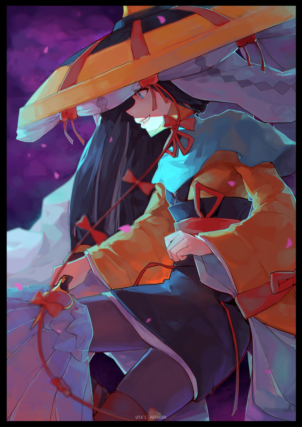 网易手游阴阳师,茨木童子,阴阳师手机壁纸,荧草