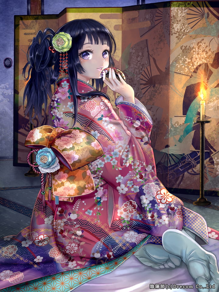 网易手游阴阳师,茨木童子,阴阳师手机壁纸,荧草