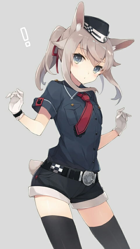兽耳,手机壁纸,萌女