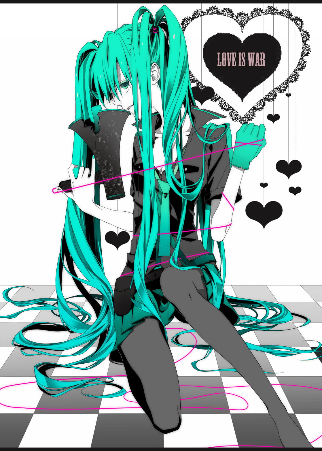 初音未来,手机壁纸,动漫壁纸