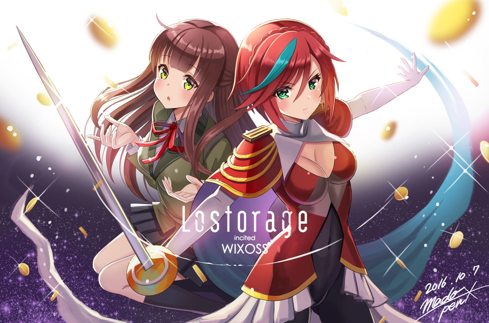 选择感染者,WIXOSS,片头曲,Lostorage,动漫音乐