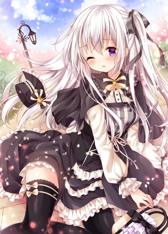 哥特萝莉,初音未来,萌女,手机壁纸