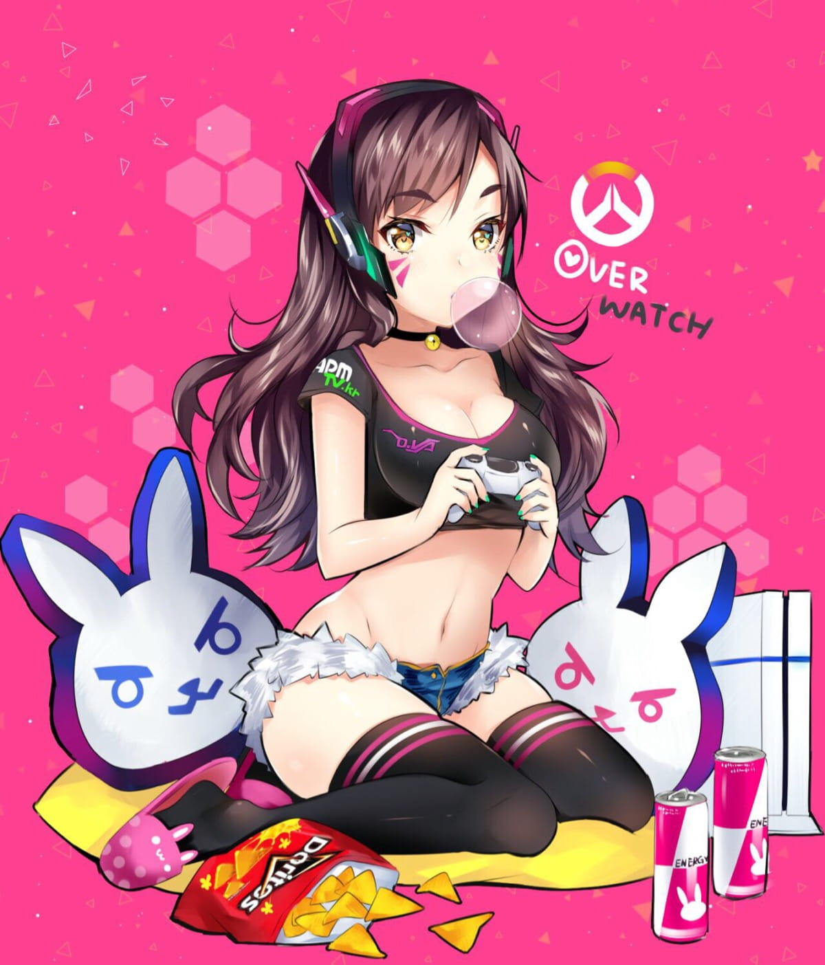 DVA，dva，d.va，守望先锋,输入法皮肤,下载