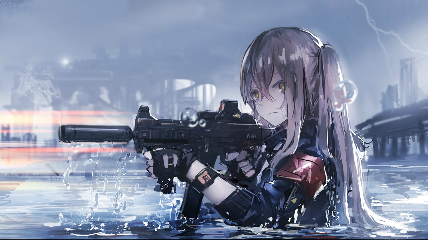 少女前线,游戏,电脑壁纸,同人