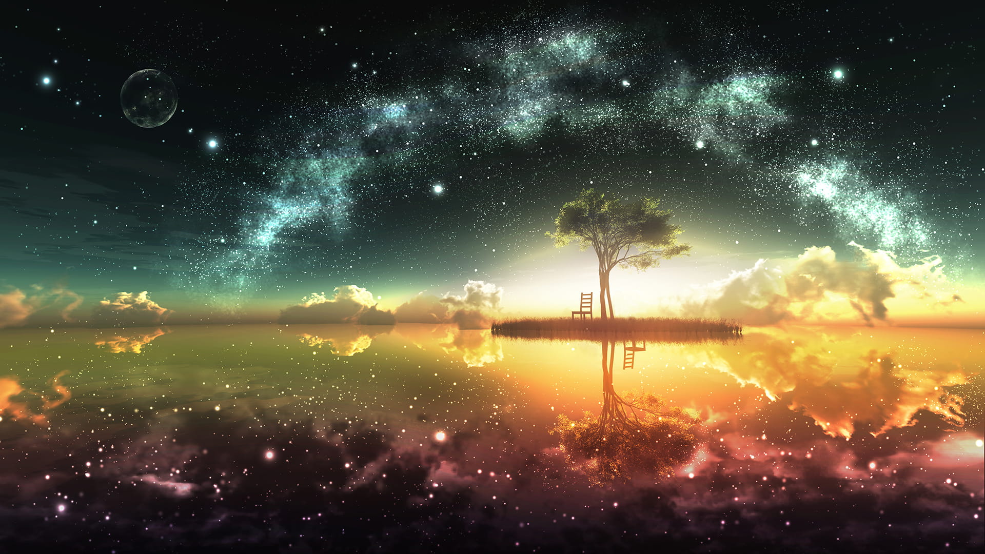 星空,原宿风壁纸,动漫高清电脑壁纸,下载