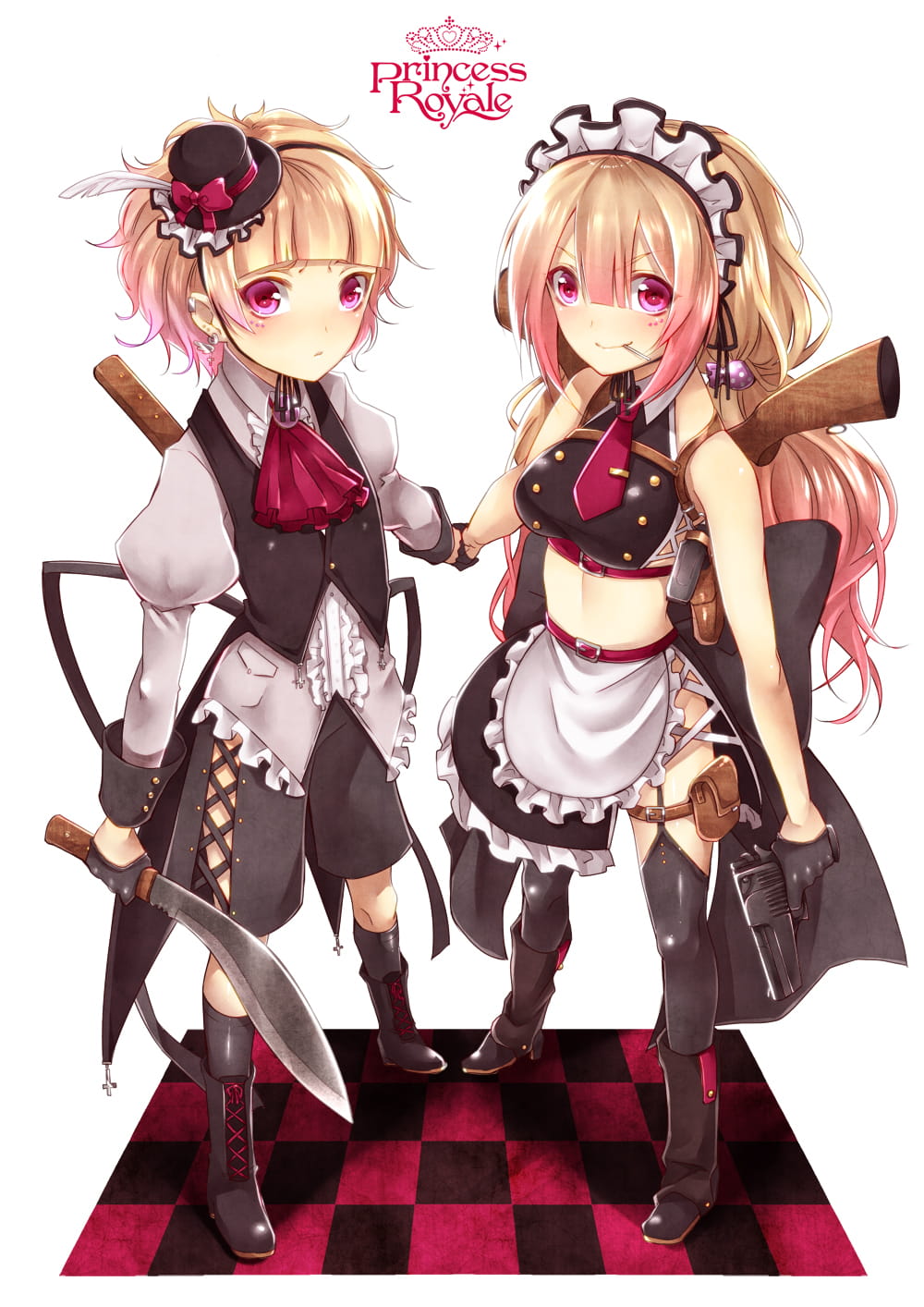 少女,图片,P站