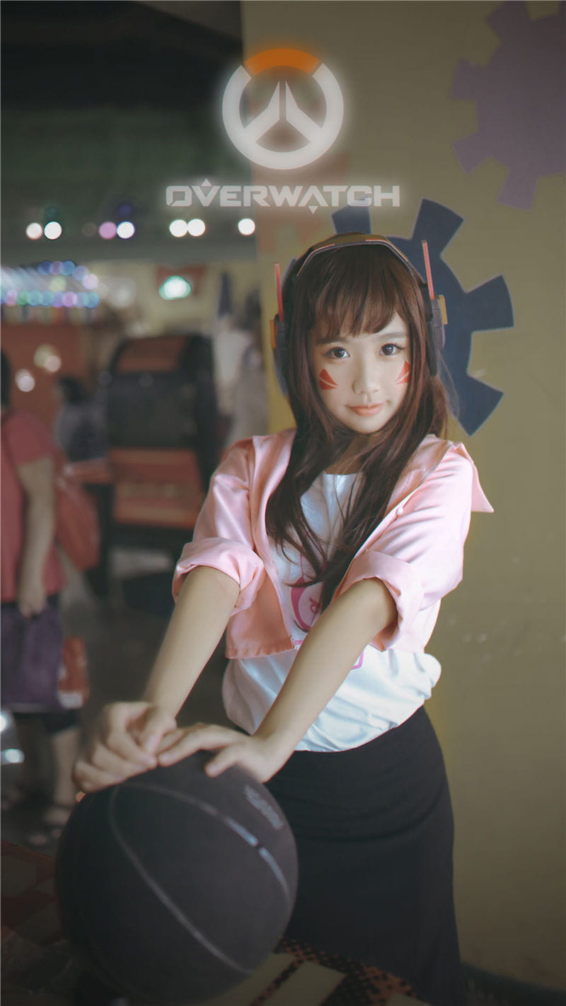 dva,守望先锋,cosplay,