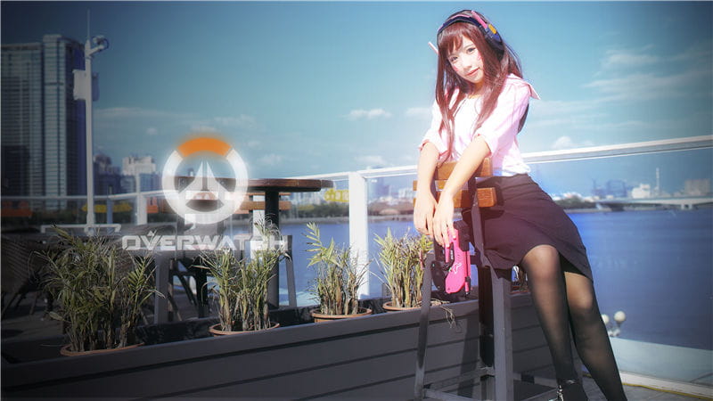 dva,守望先锋,cosplay,