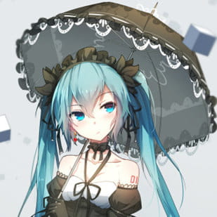 初音未来头像,qq头像,情侣头像,动漫头像