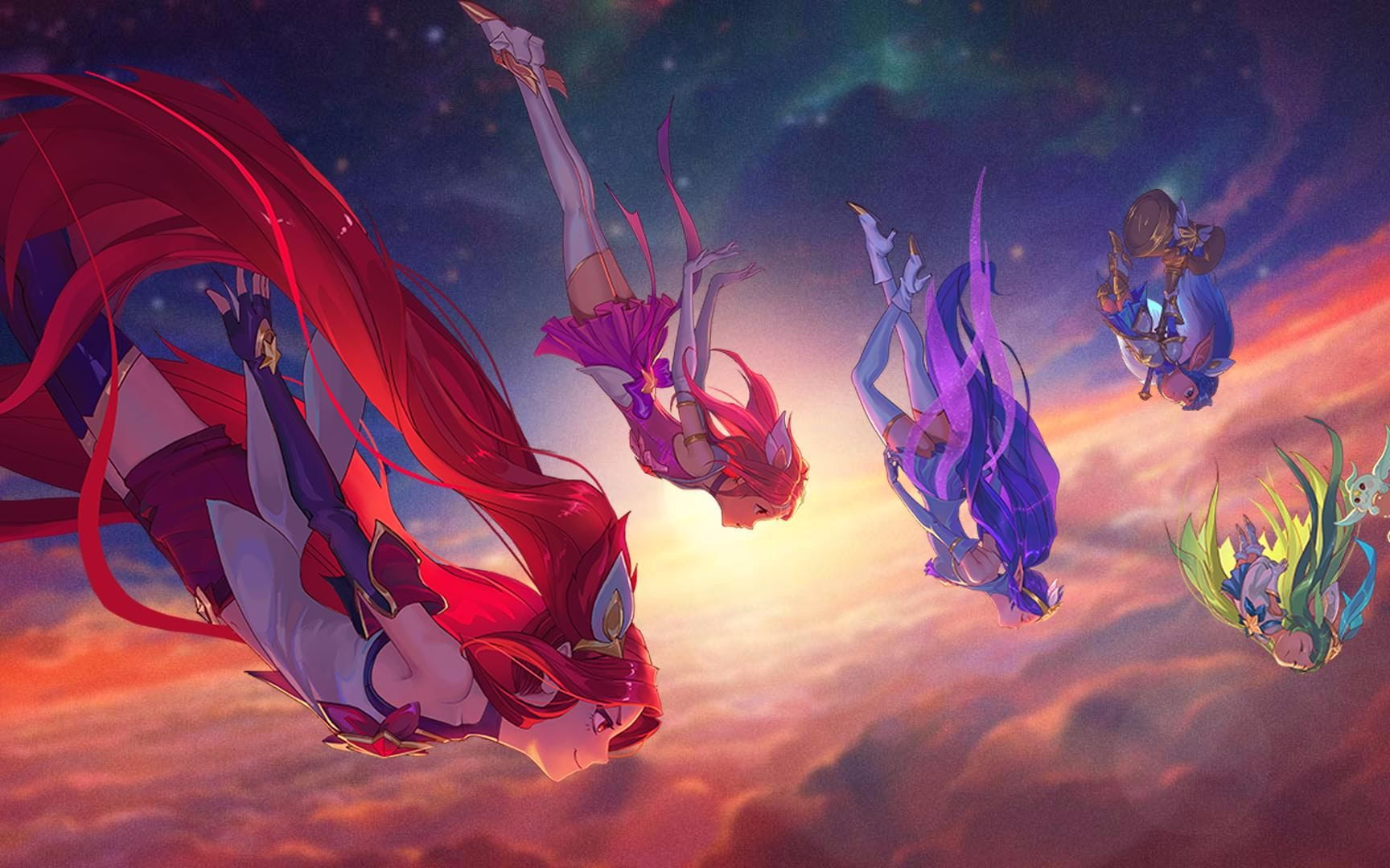 图片,魔法少女皮肤,英雄联盟'