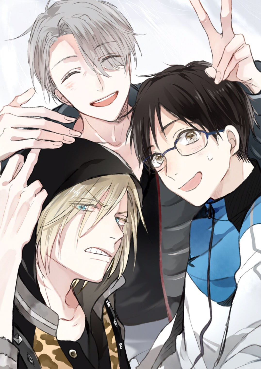 冰上的尤里,yuri,动漫手机壁纸,腐