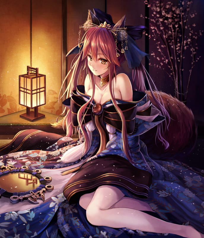 送你,一只,人妻狐,fate,系列,玉藻前,美图,fgo,动漫美图