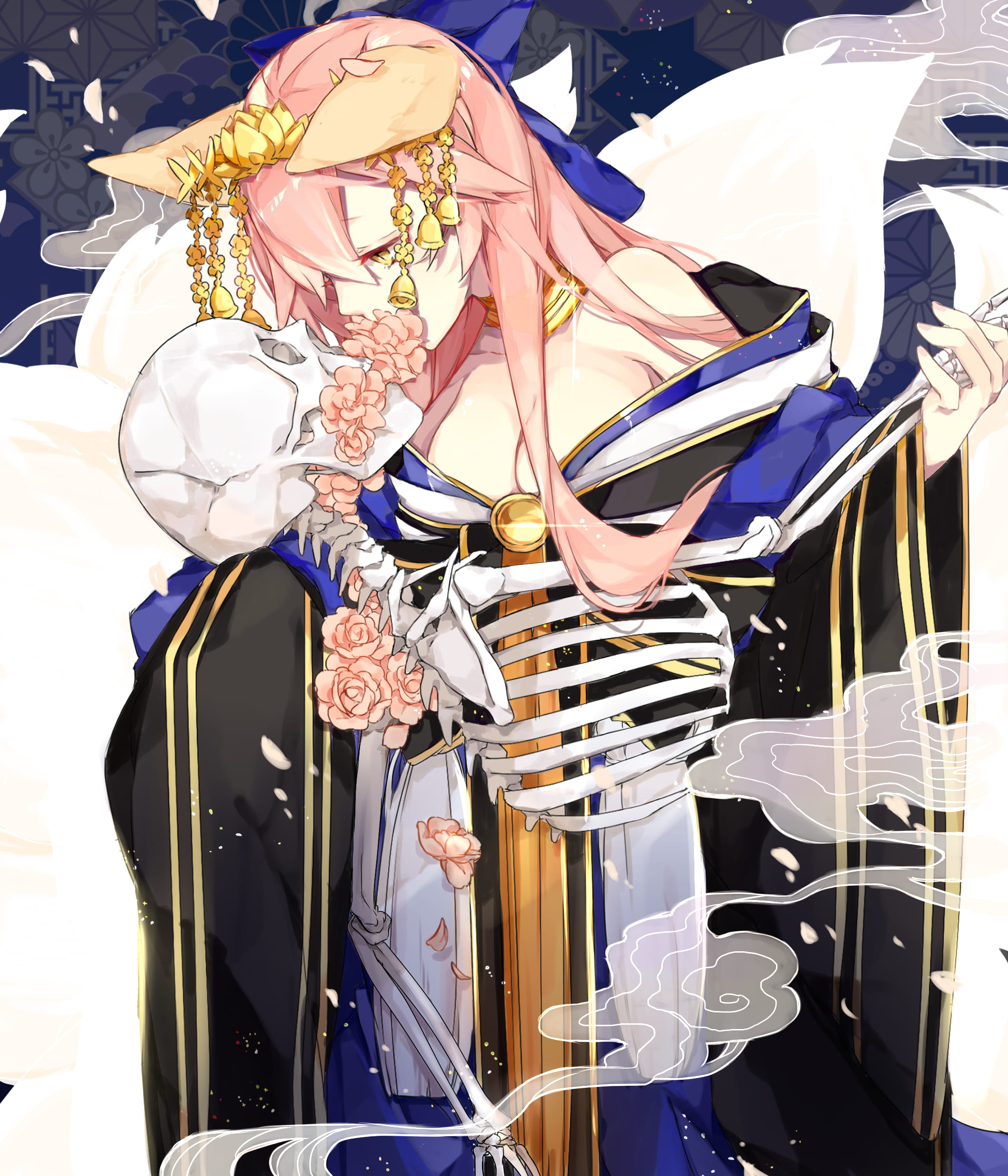 送你,一只,人妻狐,fate,系列,玉藻前,美图,fgo,动漫美图