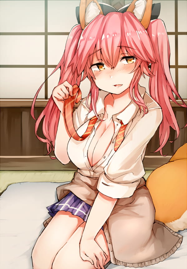 送你,一只,人妻狐,fate,系列,玉藻前,美图,fgo,动漫美图