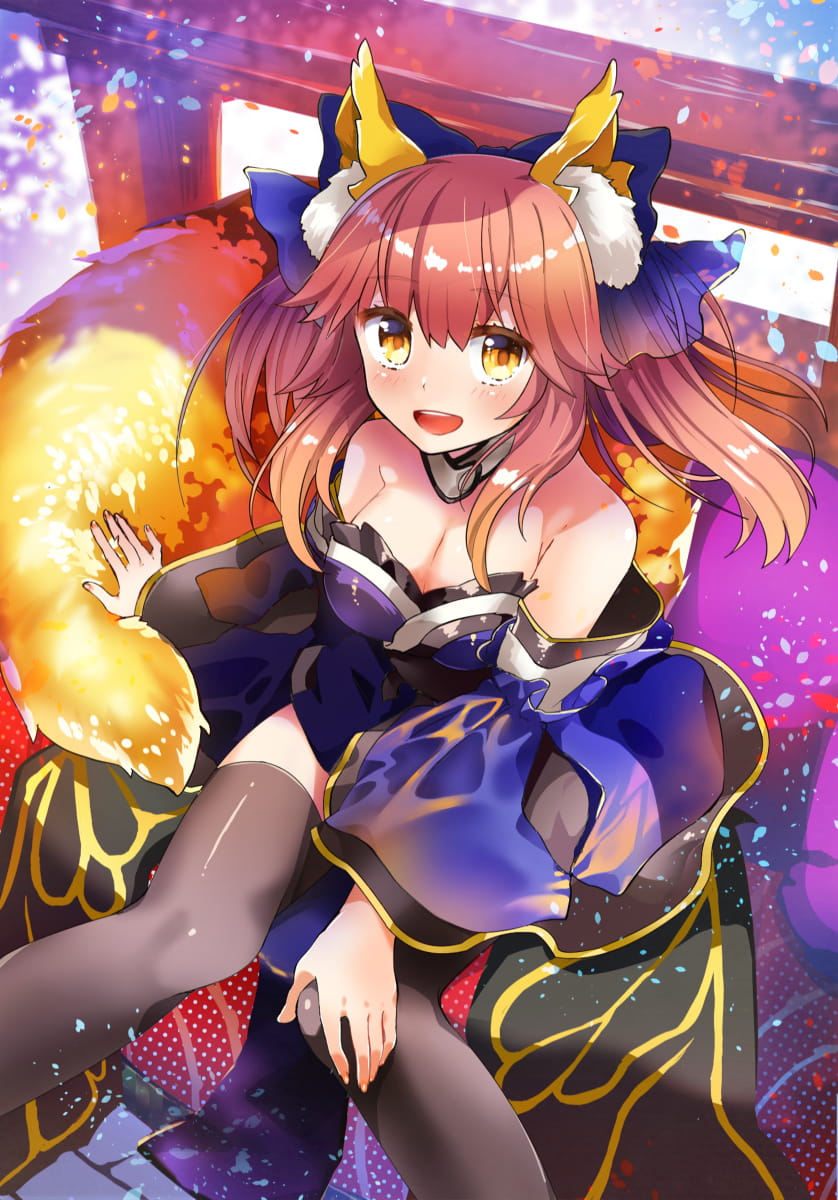 送你,一只,人妻狐,fate,系列,玉藻前,美图,fgo,动漫美图