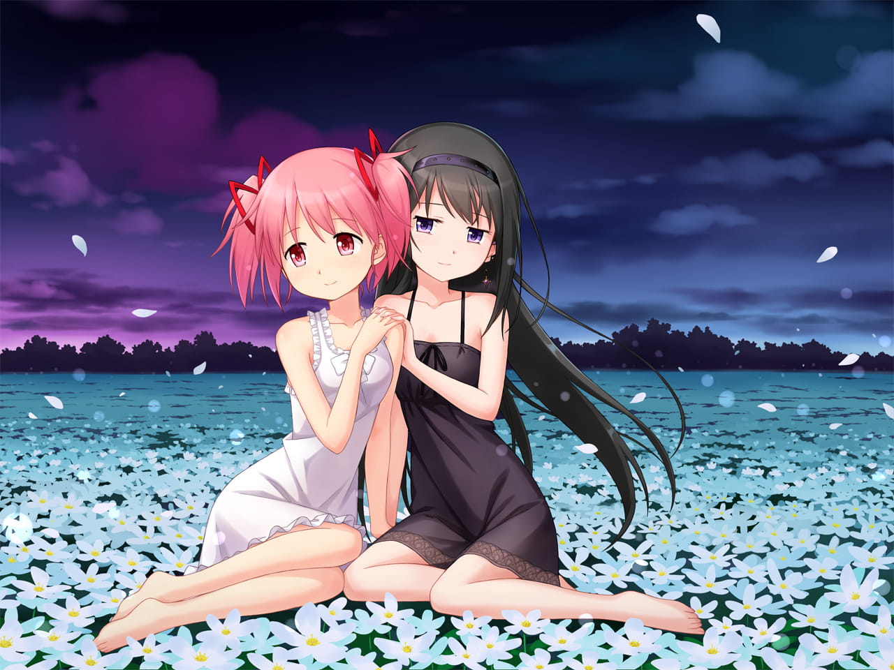 少女,美腿,二次元