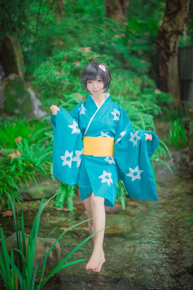 清纯少女,月火,COS