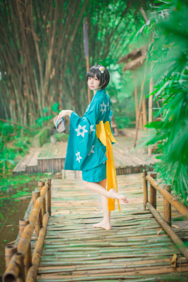 清纯少女,月火,COS