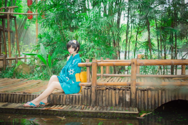 清纯少女,月火,COS
