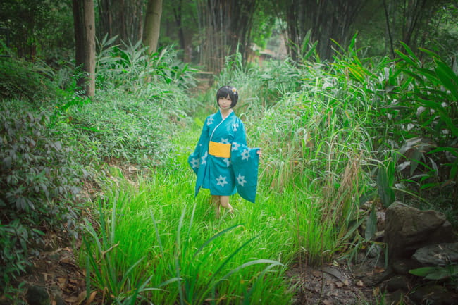 清纯少女,月火,COS