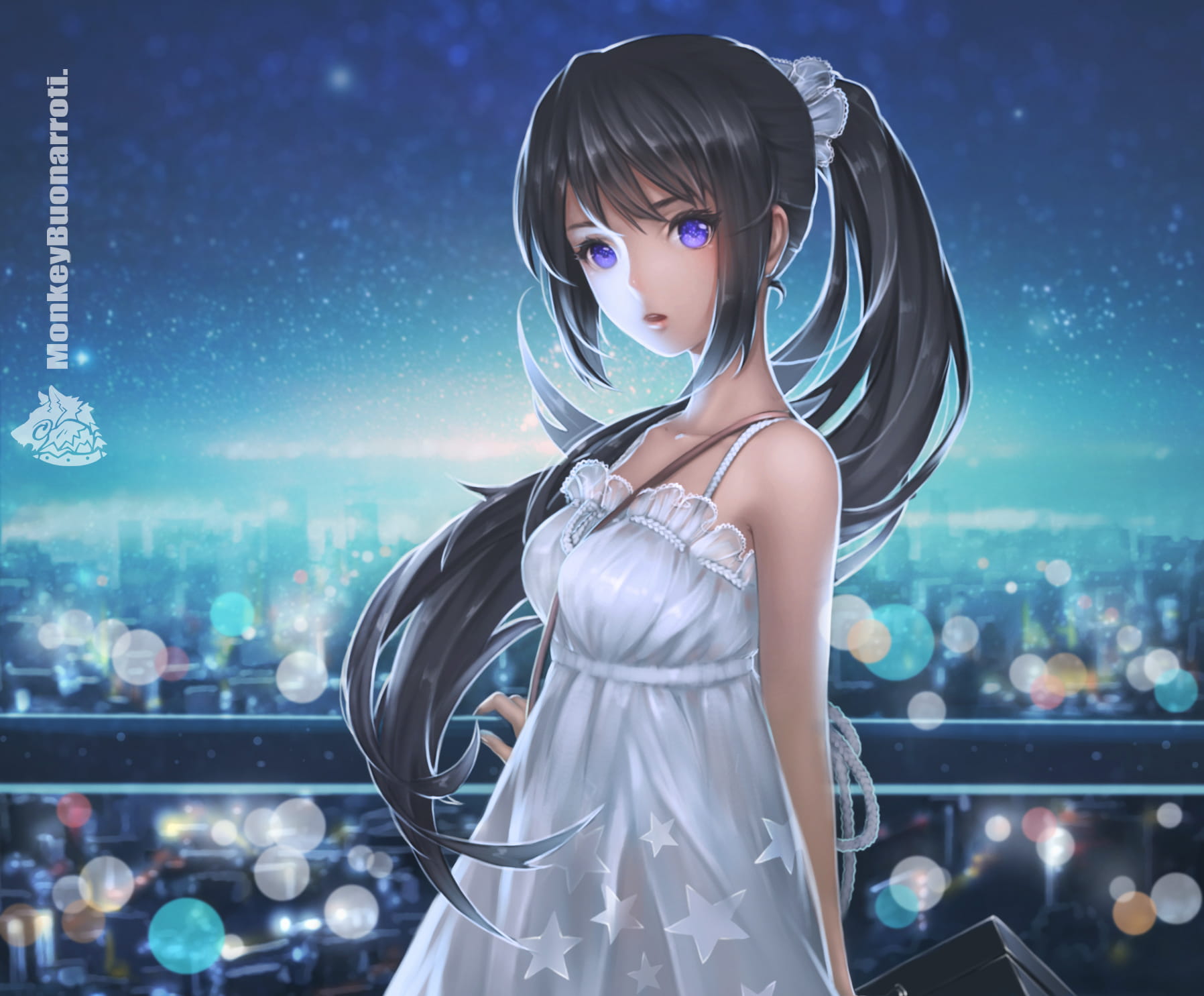 二次元少女,插画,p站