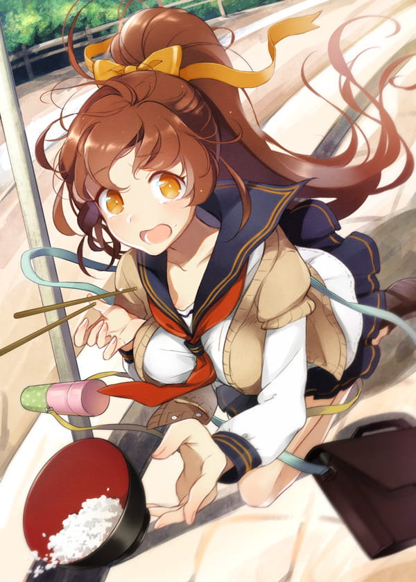 二次元少女,插画,p站