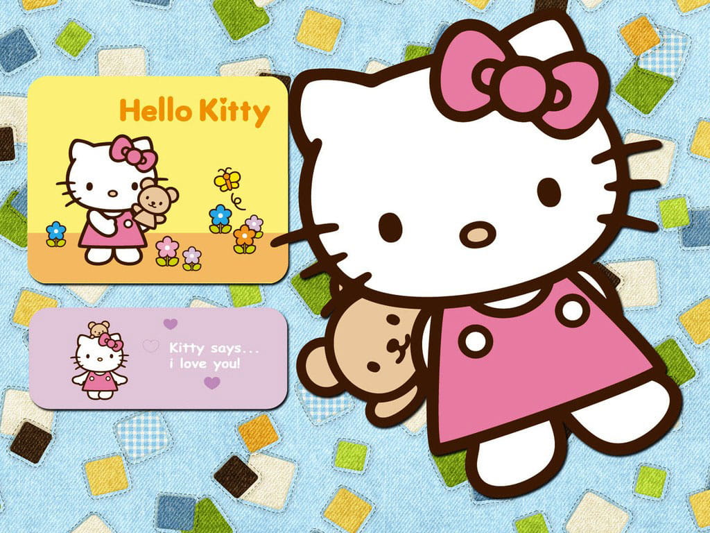 hellokitty壁纸,凯蒂猫,动漫电脑壁纸,下载