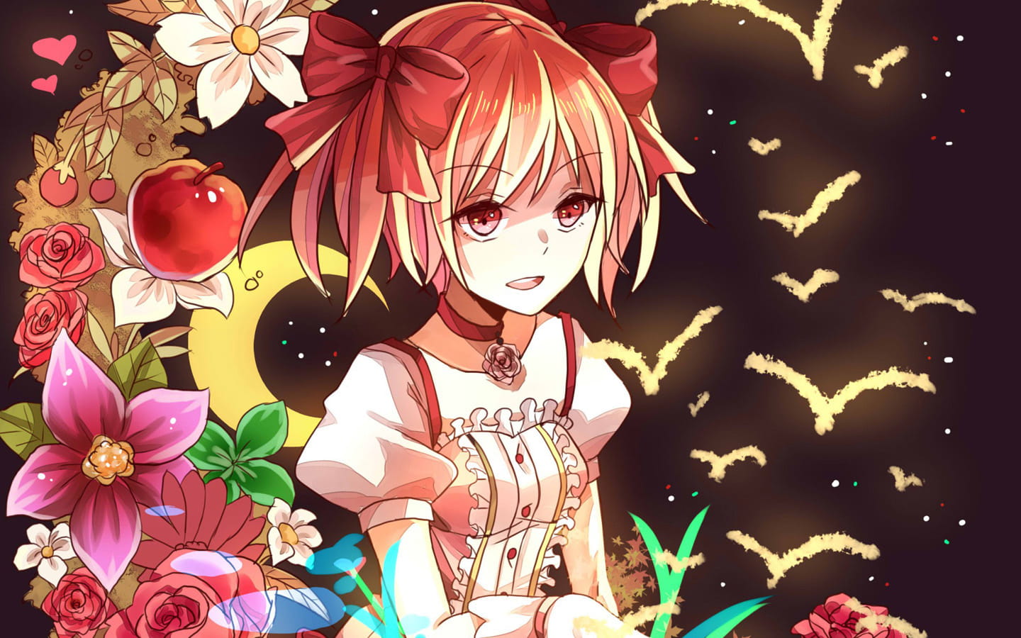 魔法少女,小圆,沙耶香,动漫电脑壁纸