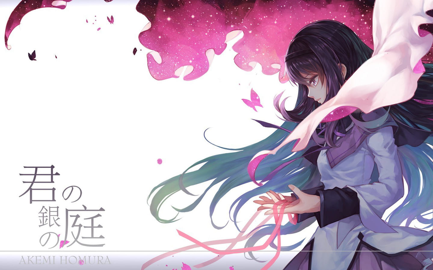 魔法少女,小圆,沙耶香,动漫电脑壁纸