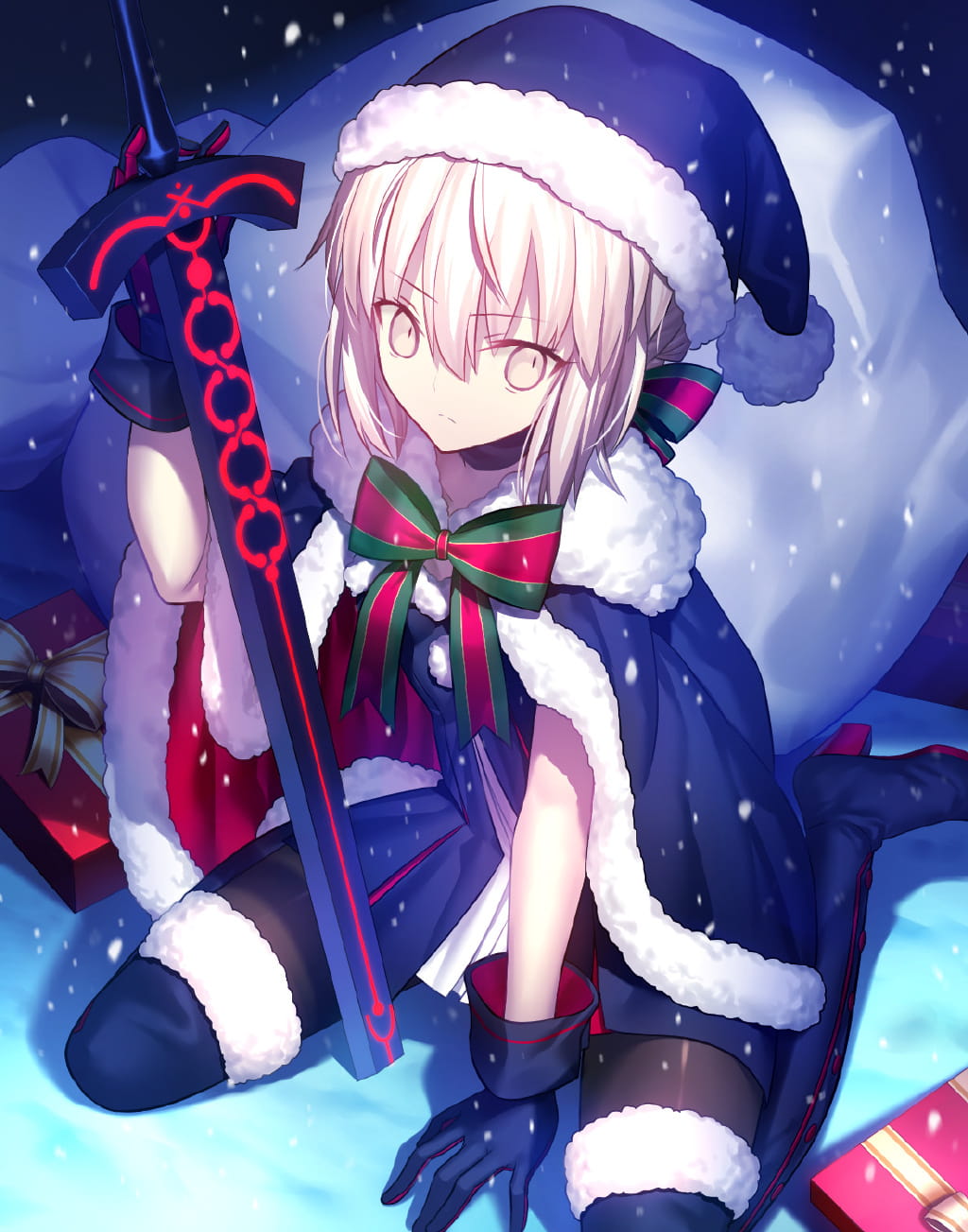 saber,贞德,圣诞节,Fate