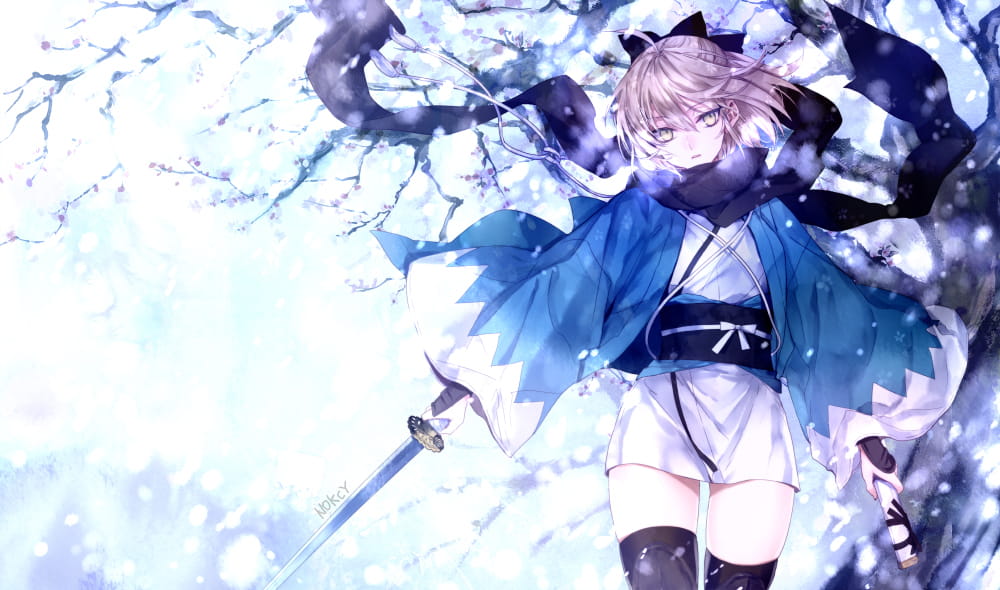 fatego,saber,冲田总司,萌图