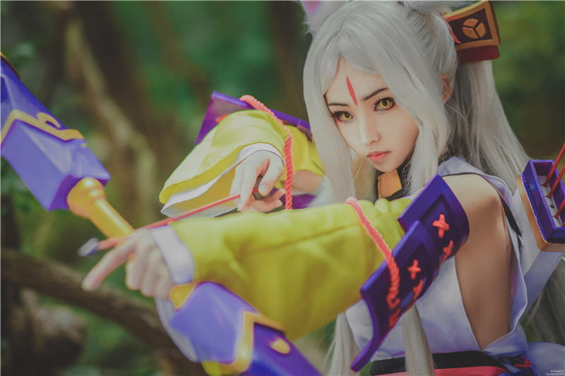 白狼,阴阳师cos,cosplay,