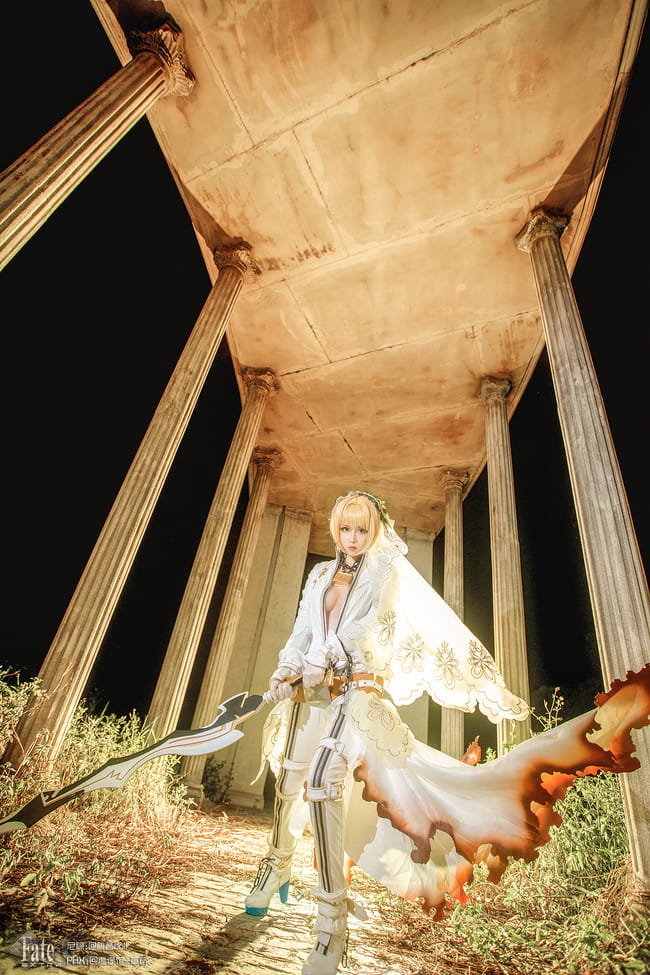 saber,尼禄花嫁,cosplay,fate