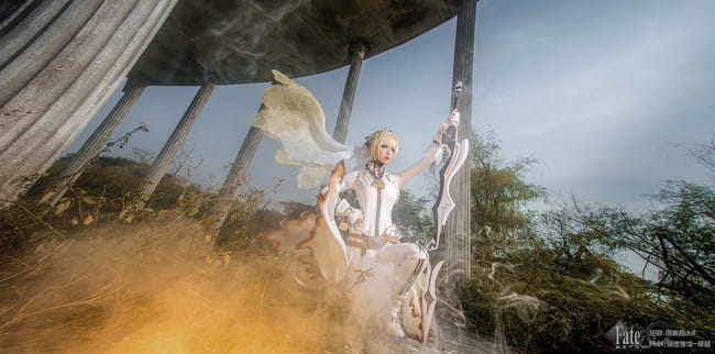 saber,尼禄花嫁,cosplay,fate